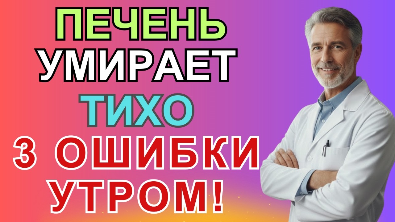 Самая опасная утренняя привычка для печени, о которой молчат врачи | ТРАВНИК