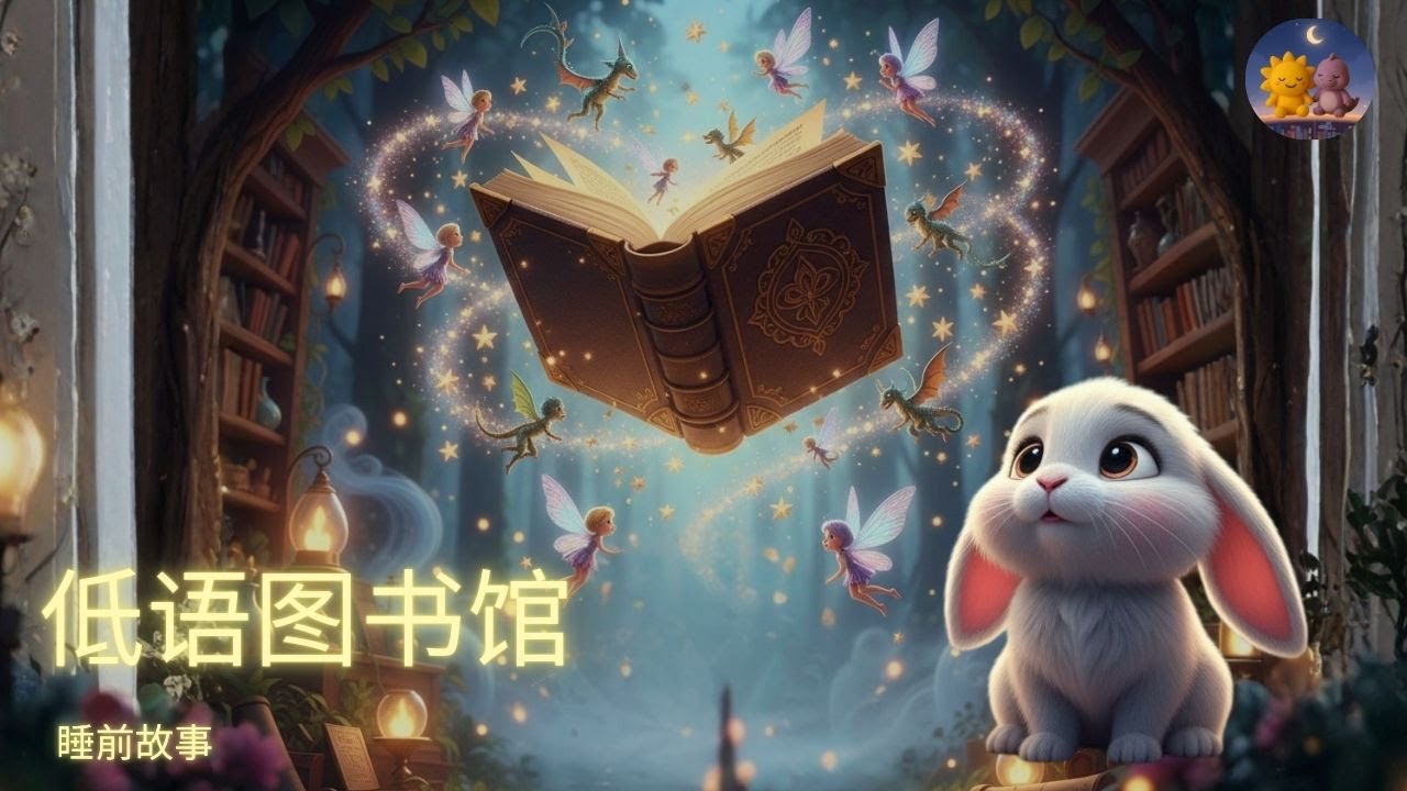 《低语图书馆》| 儿童英文睡前故事 🐇✨