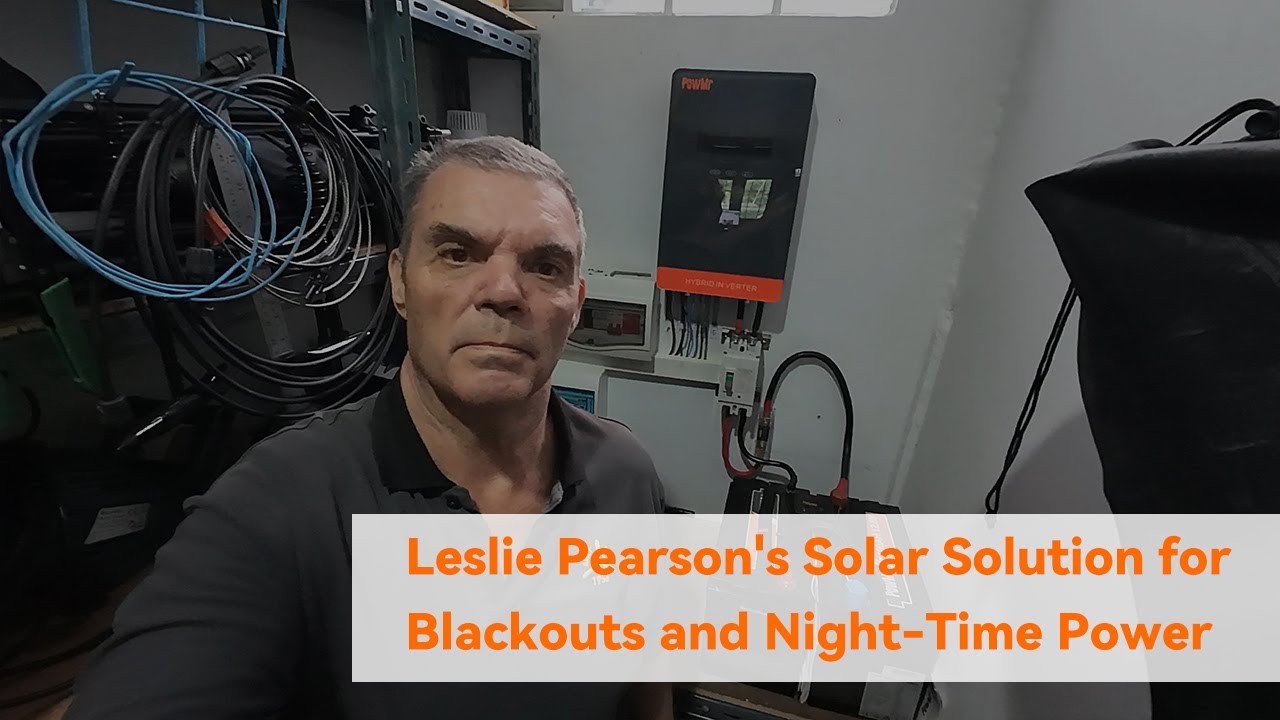 Leslie Pearson's Solar Solution for Blackouts and Night-Time Power in Thailand