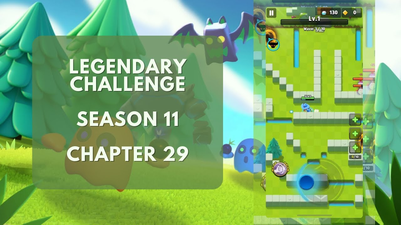Legendary Challenge Chapter 29 Season 11 (Could be better) - Archero