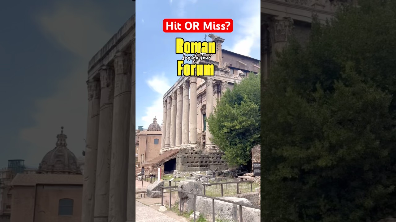 Inside the Roman Forum 🇮🇹 | Walk Through Ancient Rome (Colosseum Combo Ticket) | Italy travel tips