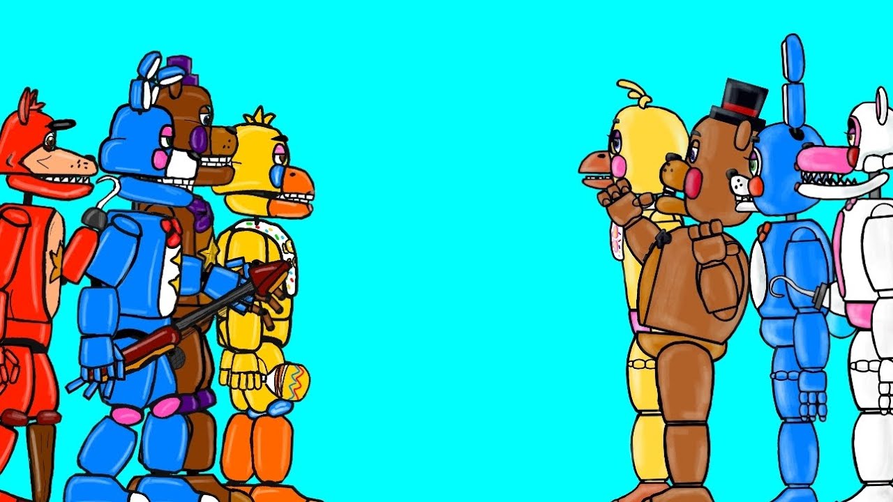 [FNAF/DC2] Rockstar VS Toy