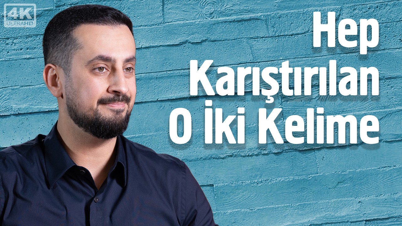 Hep Karıştırılan O 2 Kelime - Cüz Cüz'î Küll Küllî | Mehmet Yıldız @Hayalhanem