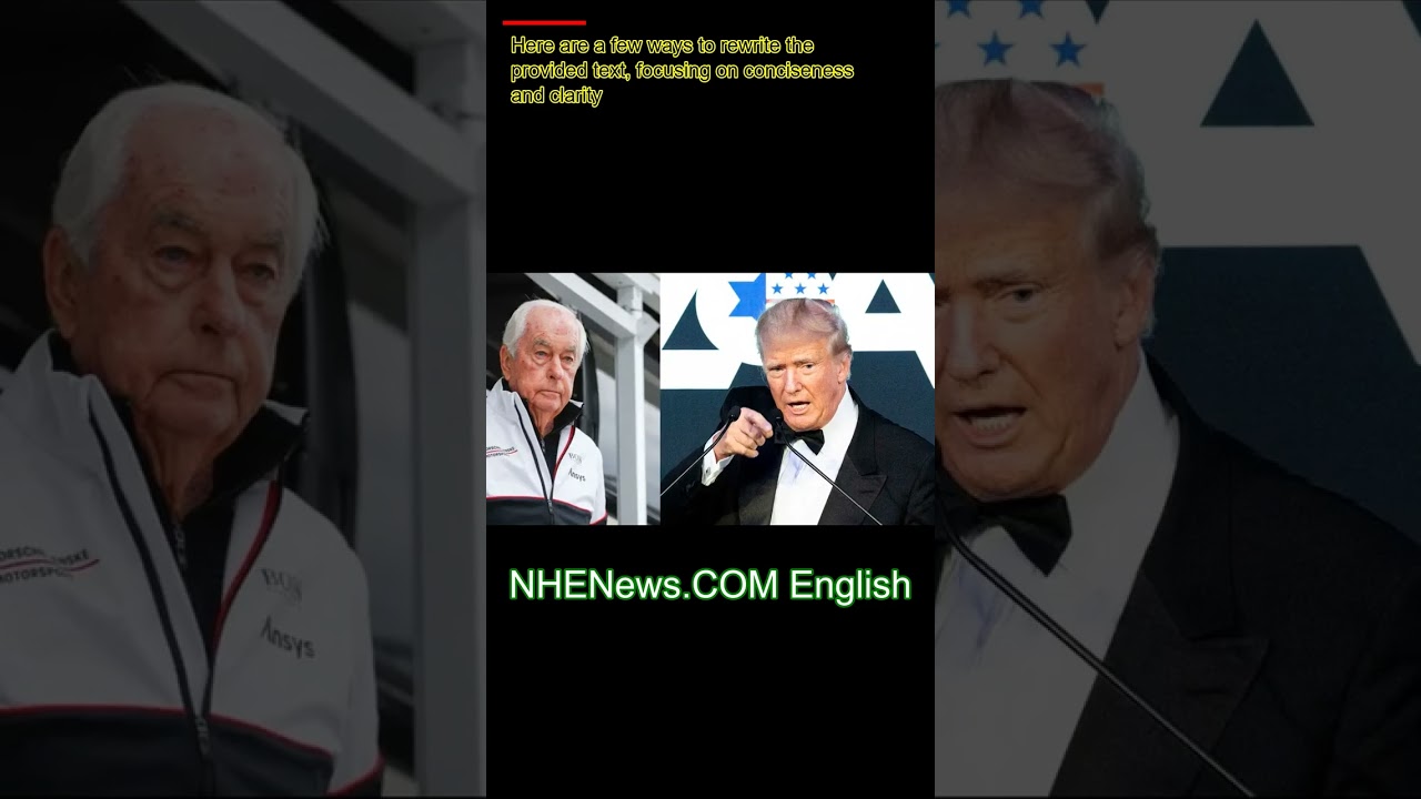 Donald Trump&rsquo;s Mega Race Deal With Roger Penske Faces Political Setback After Opposition Leader&rsquo;s Co