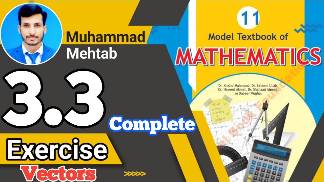 Exercise 3.3 class 11 NBF |Ex 3.3 class 11 NBF | National book foundation | Calculus Corner