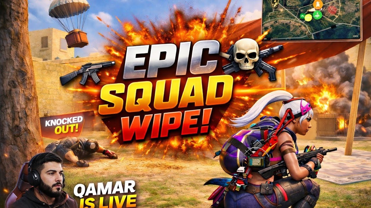 BGMI solo Vs squad Extreme Clutch 😱 | 1 Hp Comeback  |  insane Reflexes & Headshot 🔥