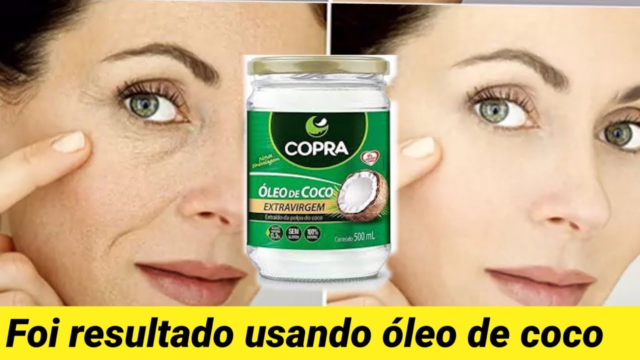 TRUQUE USANDO OLEO DE COCO PARA TER PELE JOVEMS SEMPRE