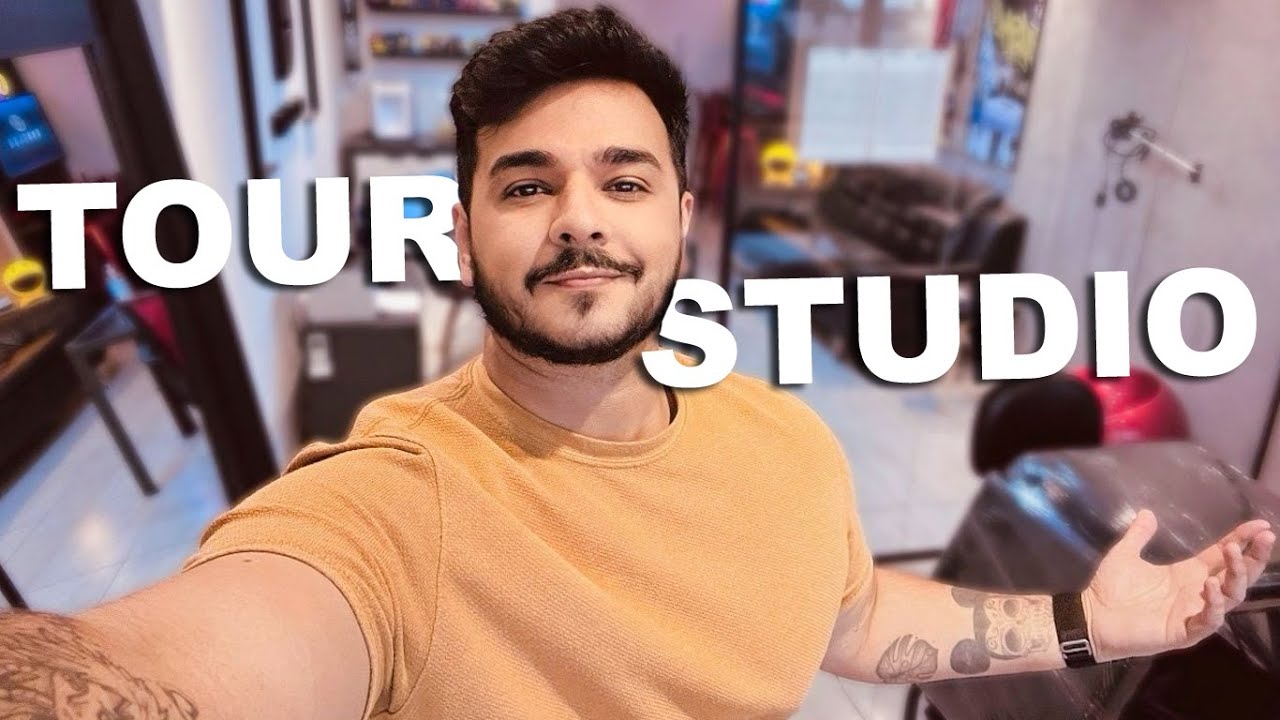 Tour pelo meu Studio de Tatuagem