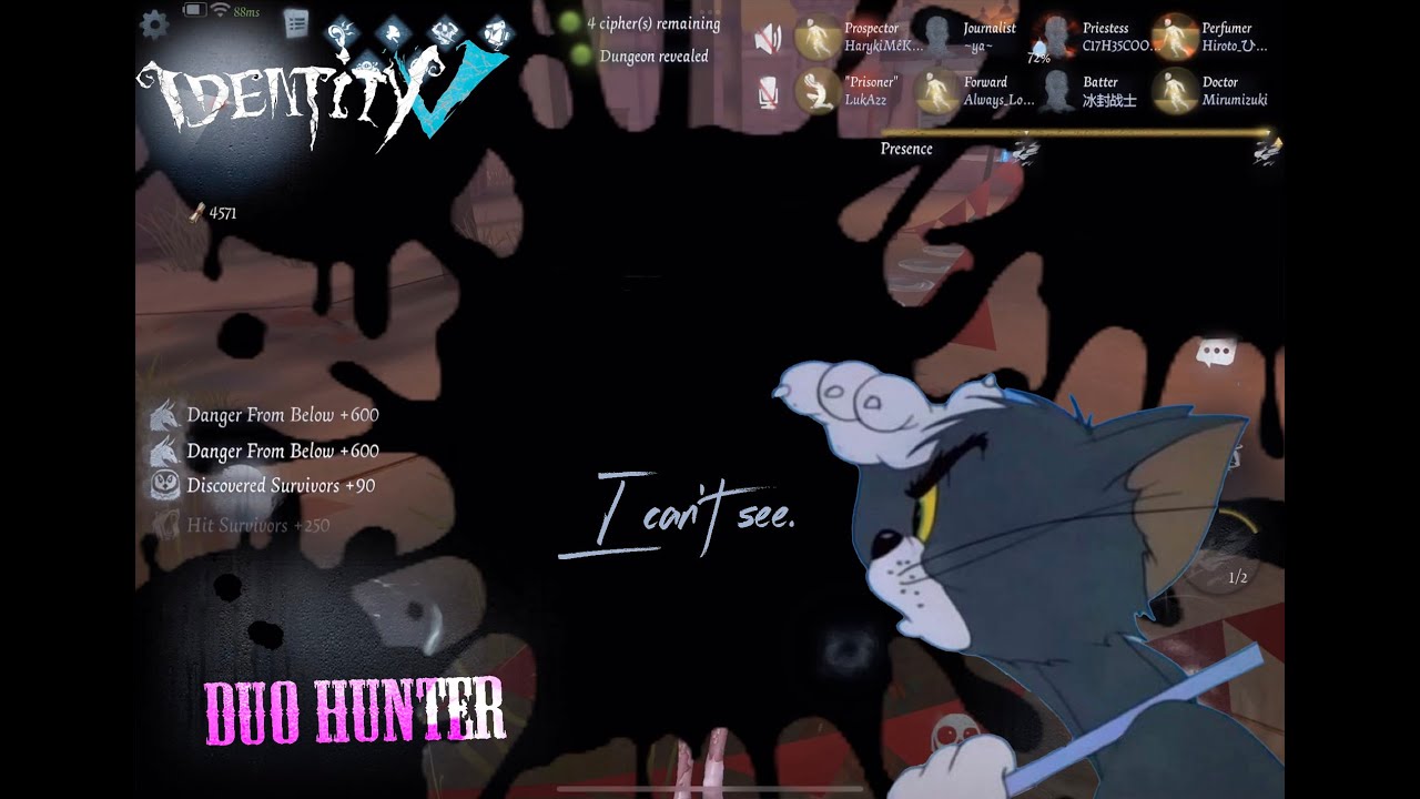8v2 Duo hunter | Survivors throw something not good at my face @Hima_Hana