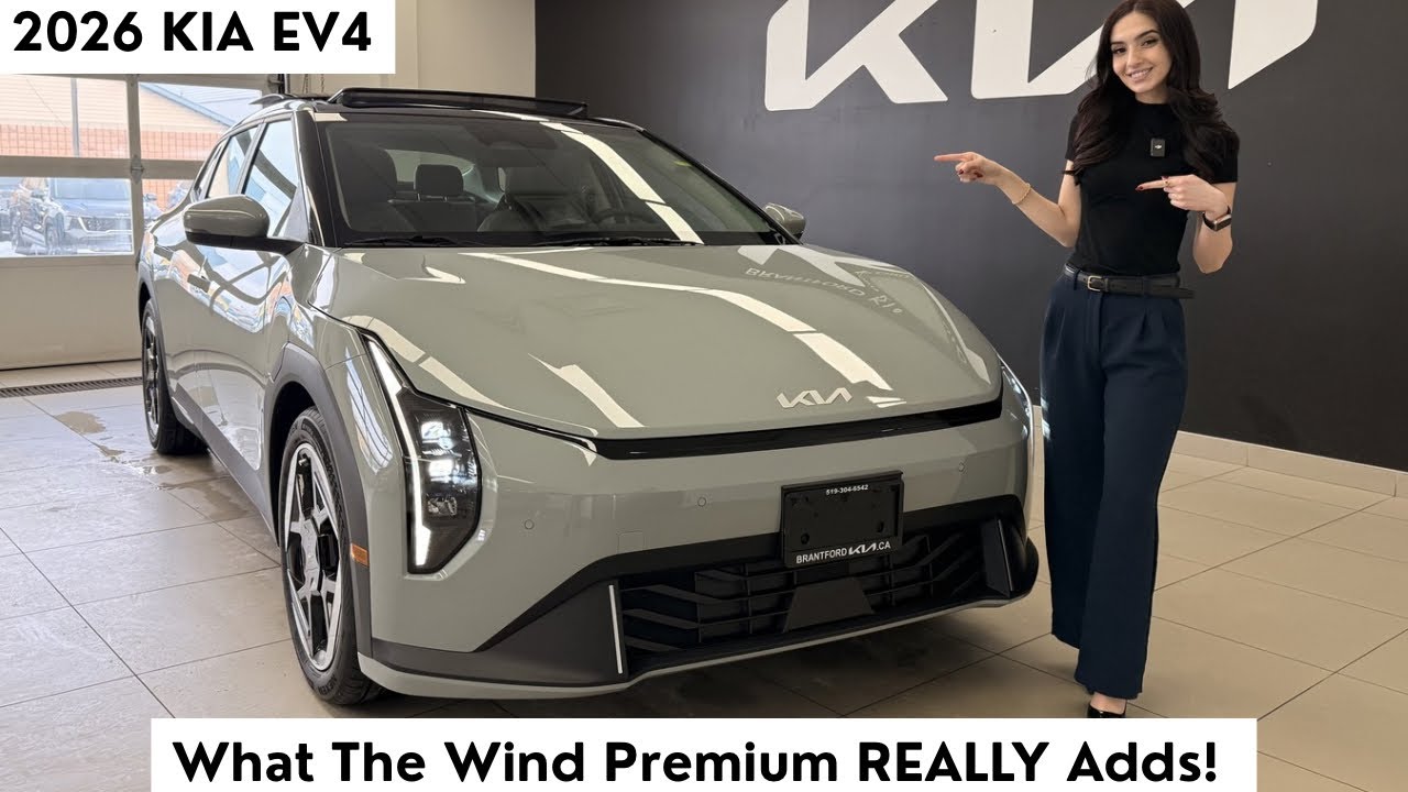 Everything You Get In The ‘Wind Premium’ 2026 Kia EV4!