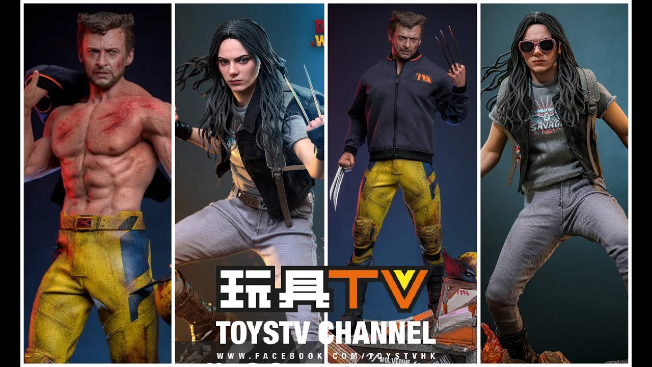 「爆玩具」Hot Toys 1/6 [Deadpool & Wolverine] TVA Jacket Wolverine + X-23→ 死侍 & 金剛狼 聯動款！TOYSTV Review