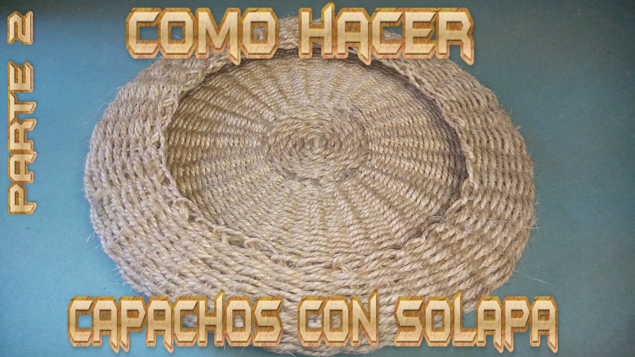Como hacer capachos con solapa parte 2