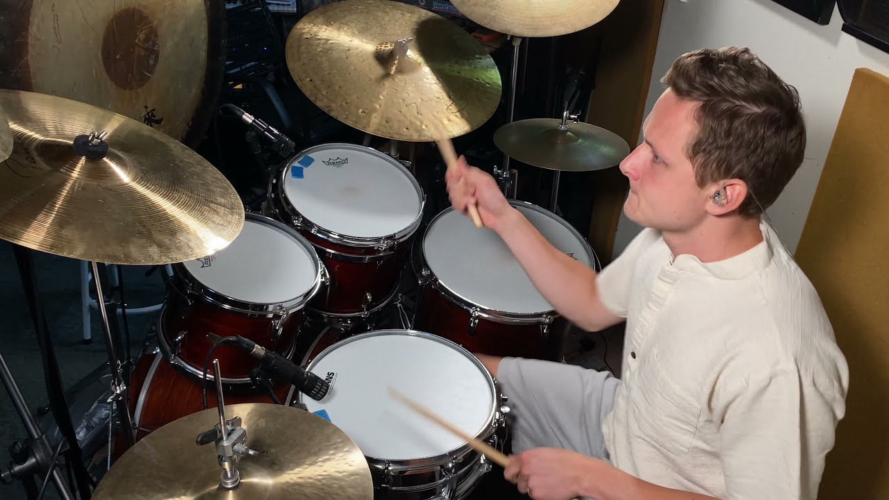 Aadat - Atif Aslam & Jal // Isolated Drum Track // Taylor Simpson Drum Cover