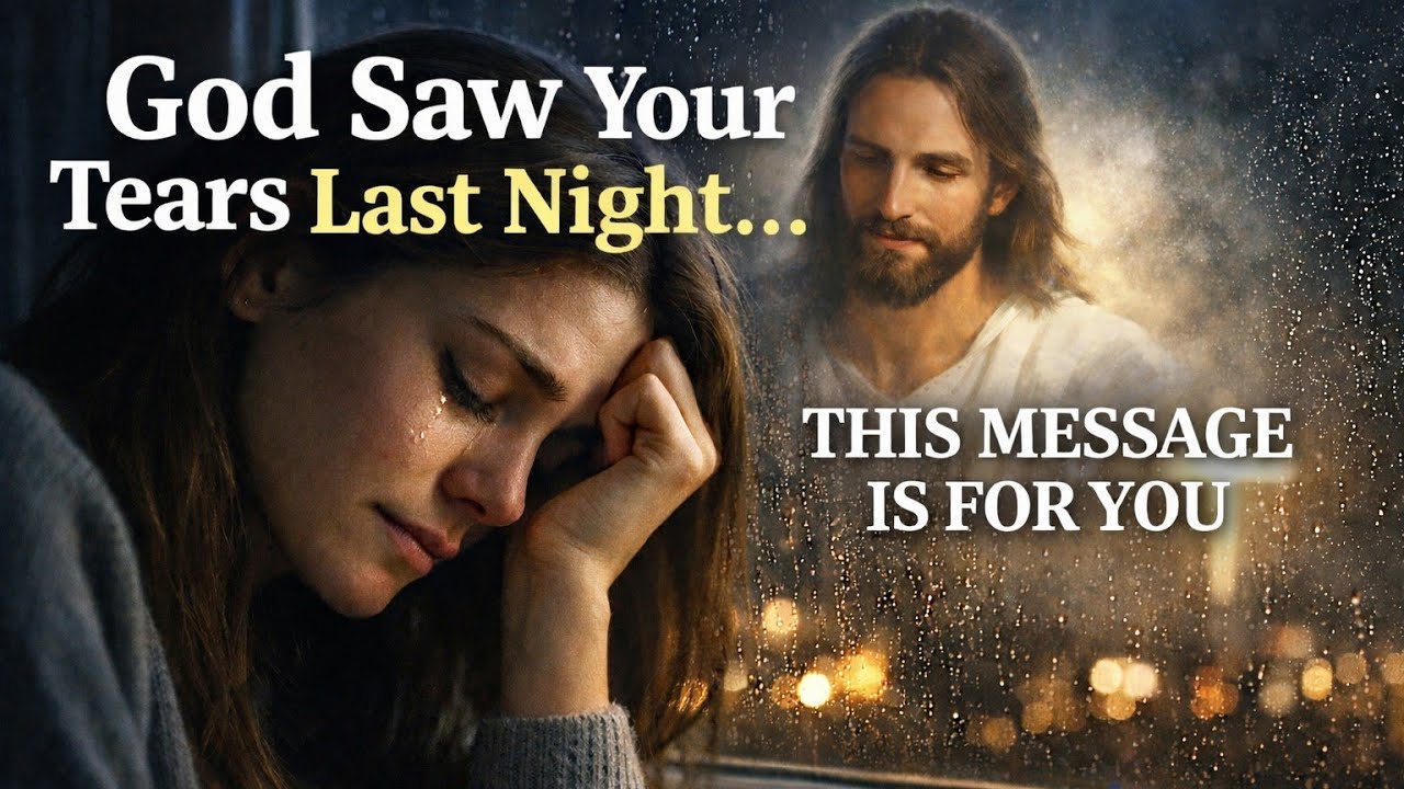 God Saw Your Tears Last Night | Hope for the Broken Hearted | Prayer & Encouragement