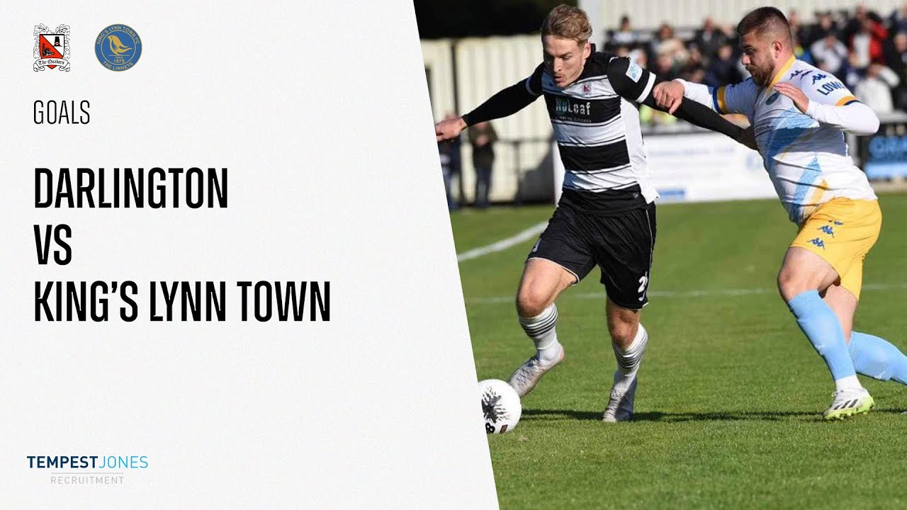 Goals: Darlington v King's Lynn Town