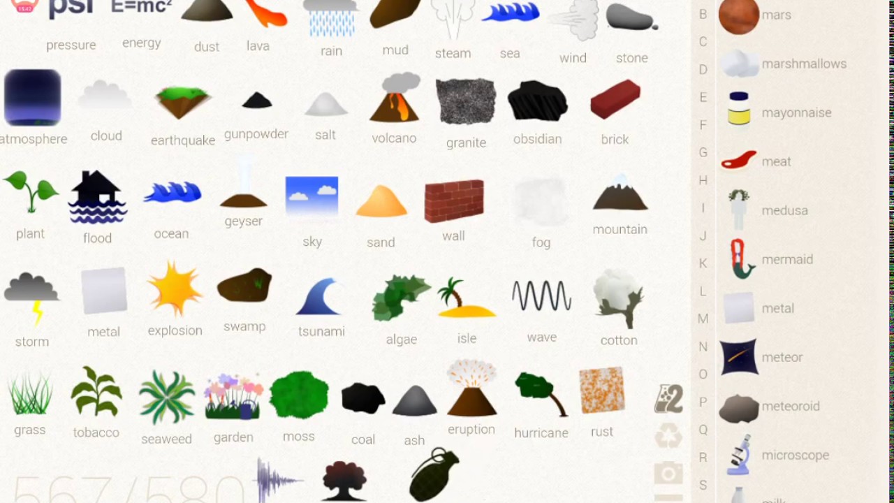 Little Alchemy Episode 1 57/580 Elements