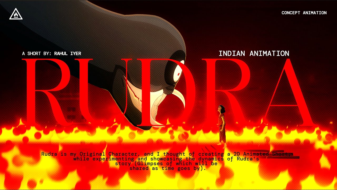 RUDRA | Indian 2D Animated Short | OC Animation