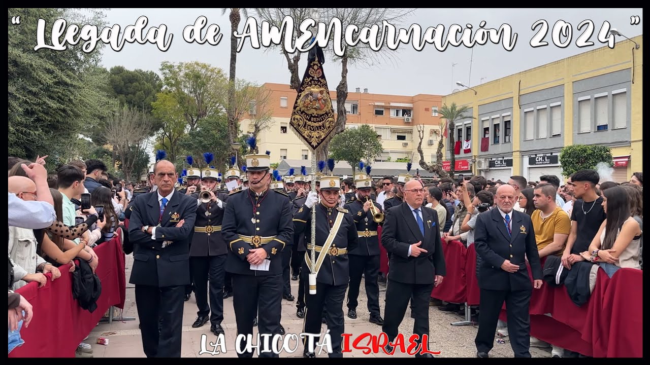 Llegada de AM Encarnación a Hermandad Pino Montano 2024