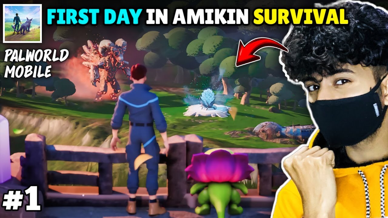 FINALLY REAL PALWORLD MOBILE IS HERE ! | AMIKIN SURVIVAL GAMEPLAY 😍