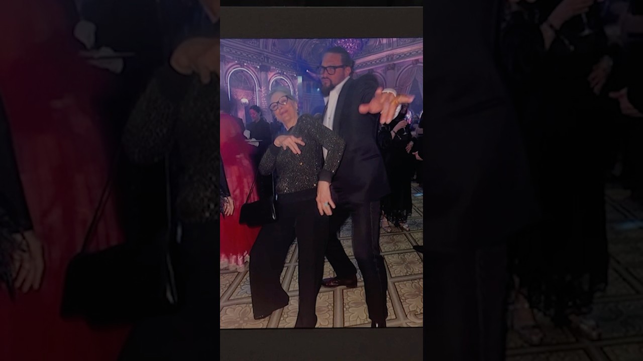 #JasonMomoa on dancing with Meryl Streep and meeting Chevy Chase & Bill Murray at SNL50! #Kimmel
