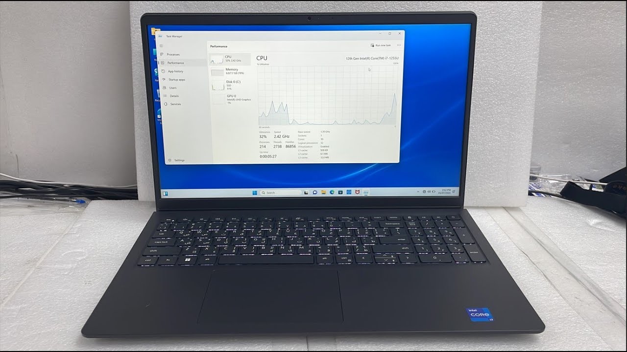 DELL VOSTRO 3520 I7-1255U Unboxing & Review
