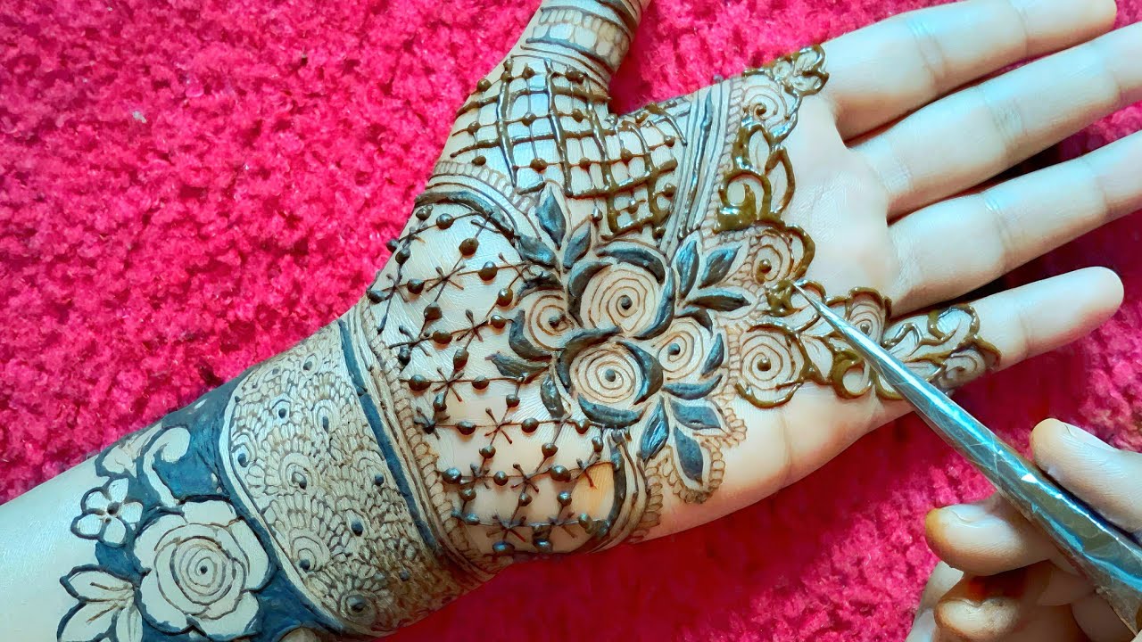 Mehndi design simple | Front hand mehndi design | Mehndi design | Wedding special mehandi