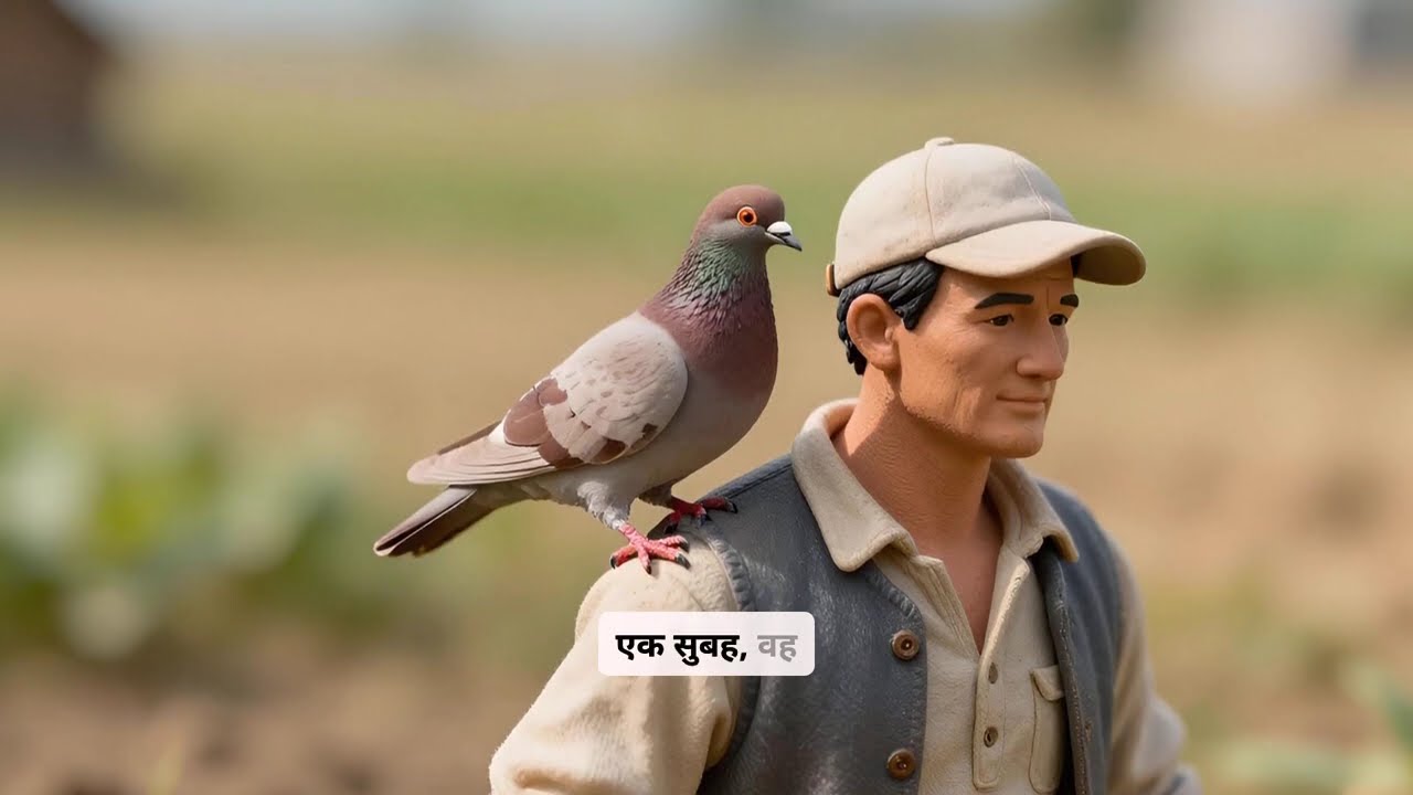 Kindness Always Returns 💖 | Poor Farmer & Pigeon Story