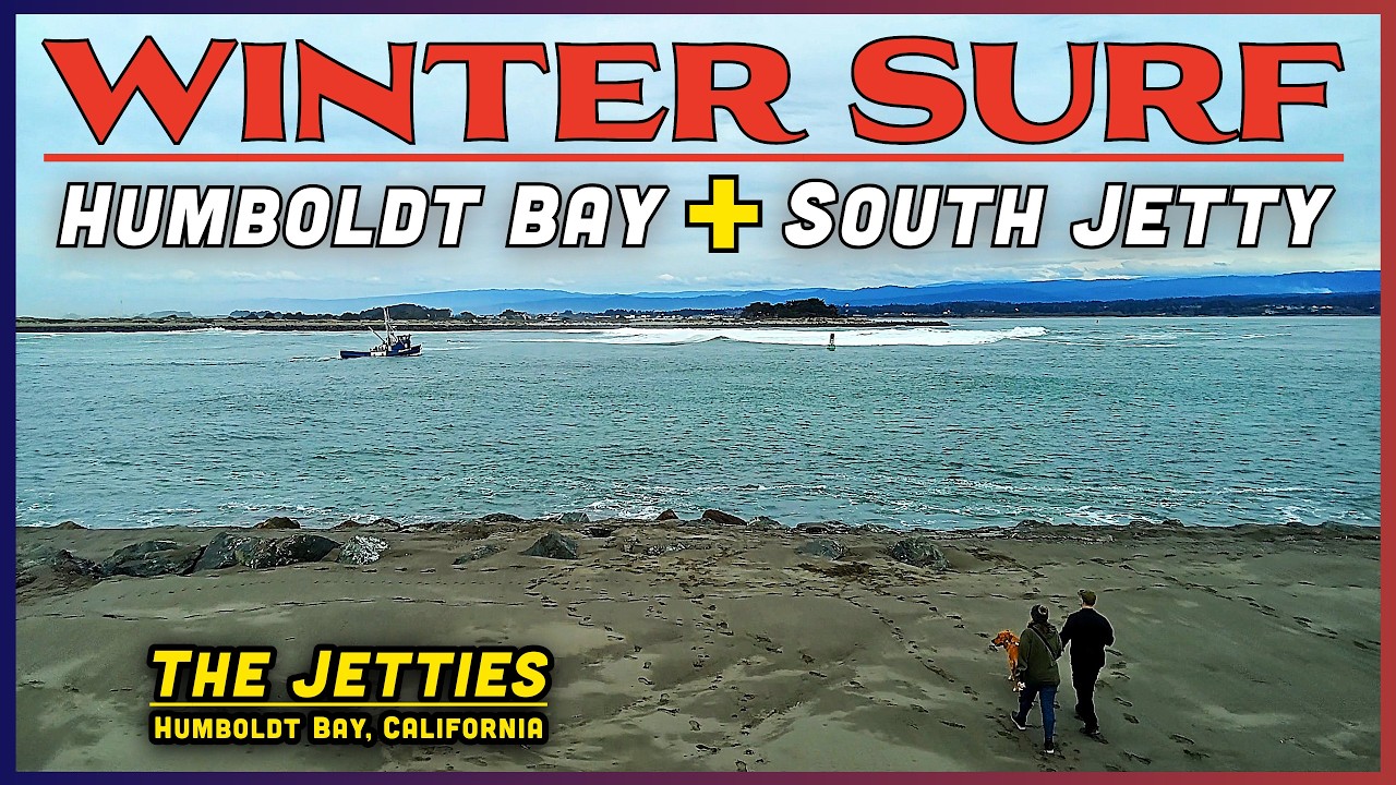 Storm Surf at the South Jetty | Winter Surge on Humboldt Bay, California