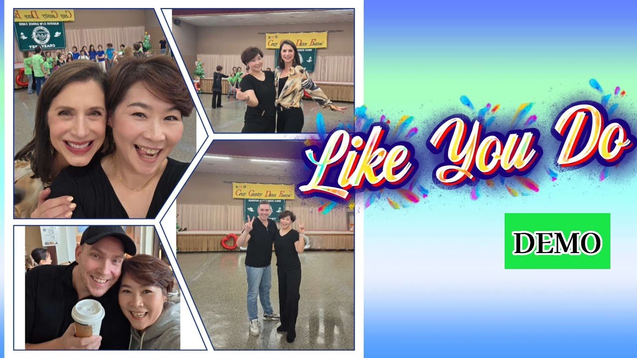 ✨Like You Do linedance#Easy Intermediate Phrased#최윤선라인댄스#KoSCAA#CCDF#나고야#Nagoya