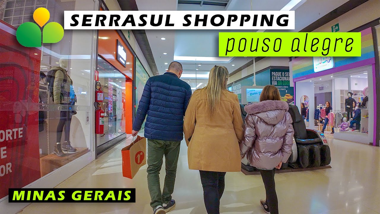 SERRASUL SHOPPING —  POUSO ALEGRE 🇧🇷 Minas Gerais, Brazil — 2025 【 4K UHD 】