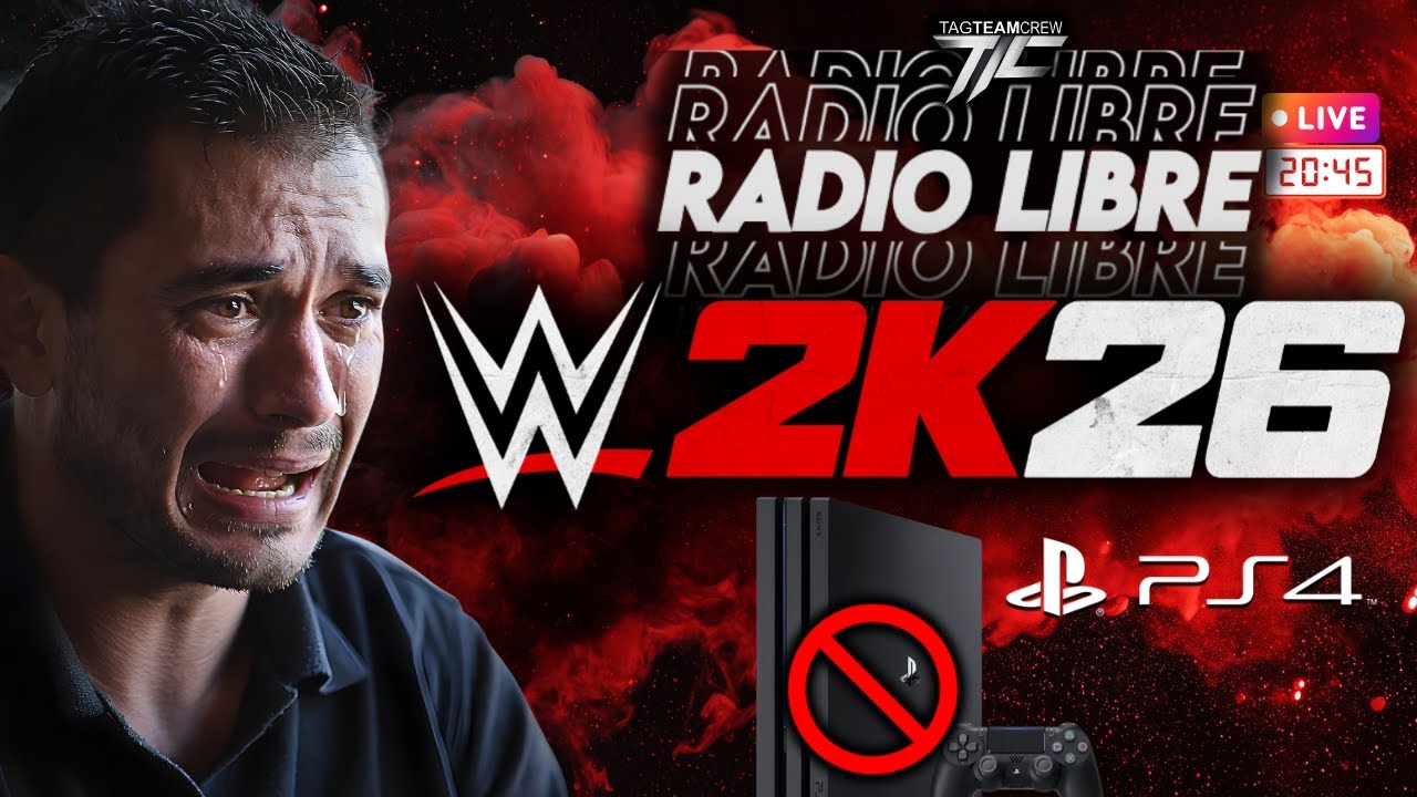 WWE 2K26 | FINI LA PS4 (RADIO LIBRE)