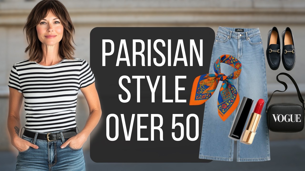 How To Dress Parisian Style Over 50