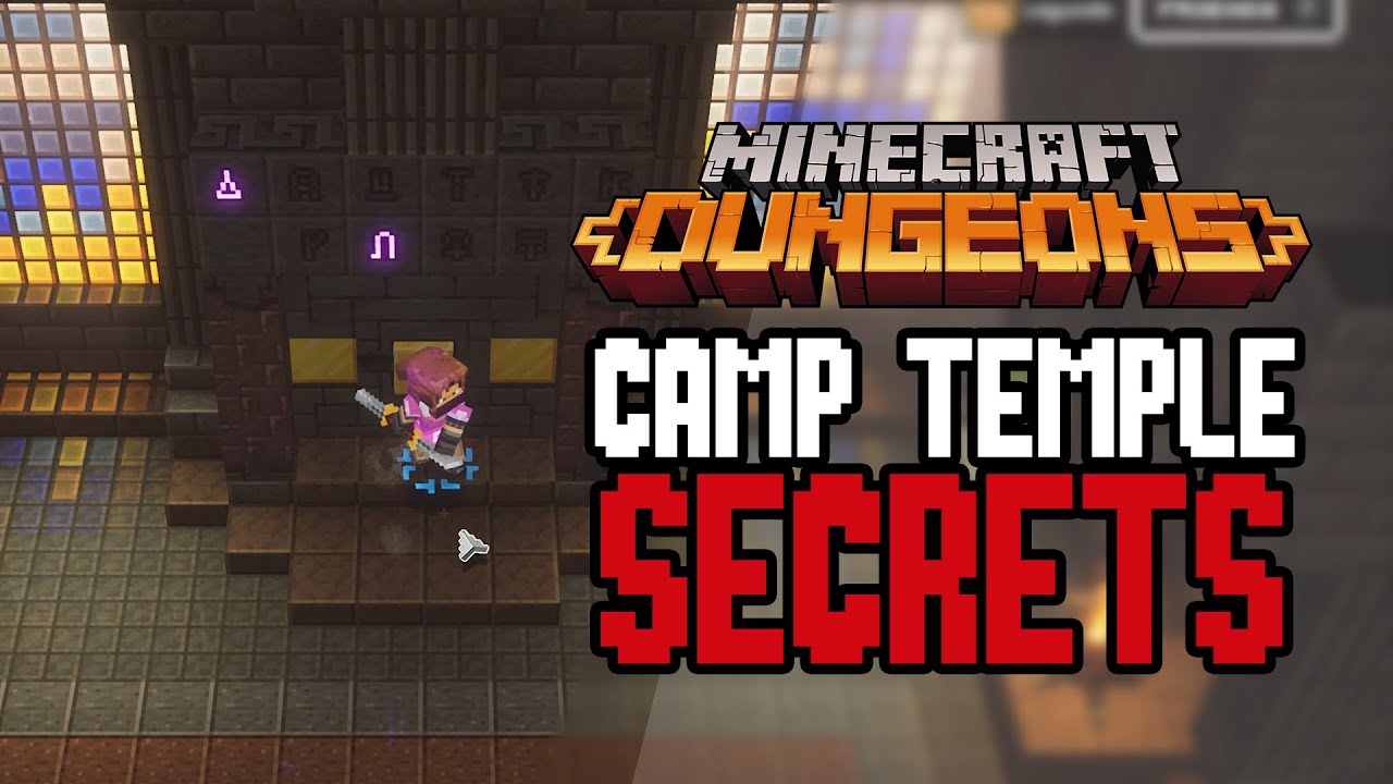 Minecraft Dungeons: Camp Secret Chest & Unlocking The Temple