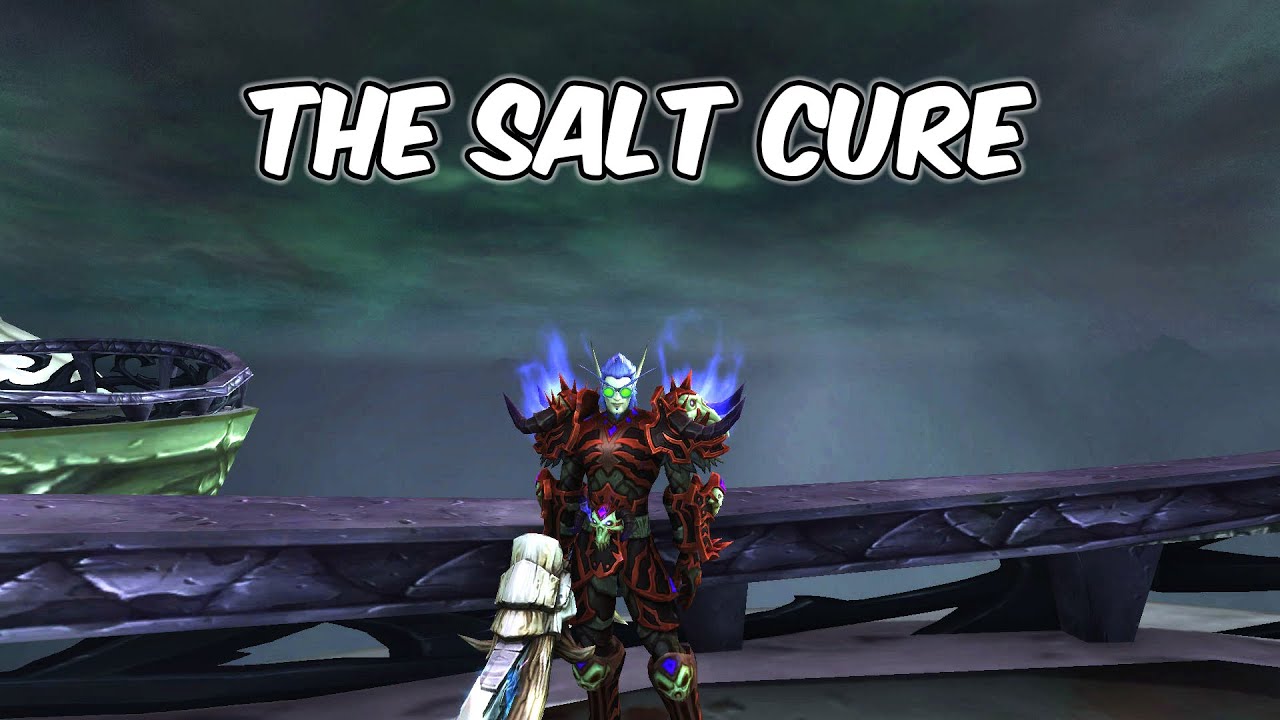 The Salt CURE - 9.2.5 Blood Death Knight PvP - WoW Shadowlands PvP