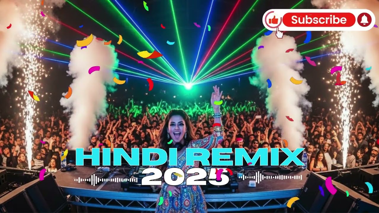 Desi EDM Party Mix 2025 | Bollywood Festival Remix Nonstop 🌈🔥