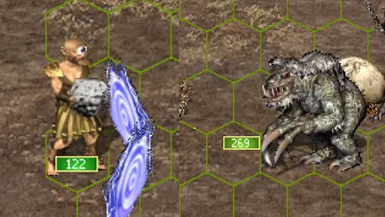 Heroes III: Battle with a Stronghold opponent (Map: Paragon 2.0)