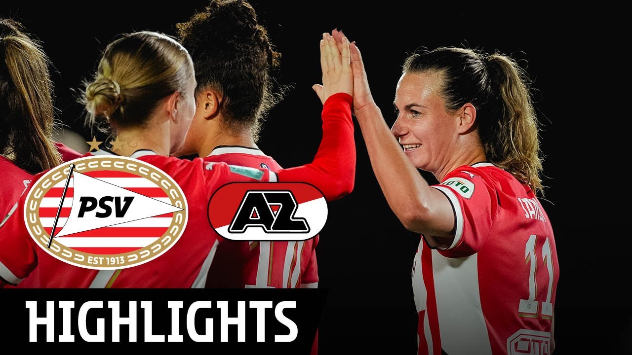 HIGHLIGHTS | Renate Jansen weet Sisca Folkertsma uitstekend te vinden tegen AZ 🙌