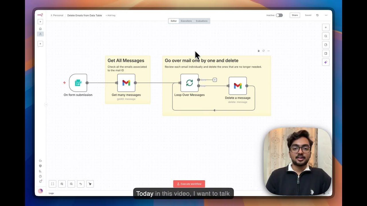 Clear Gmail Storage | N8N Automation