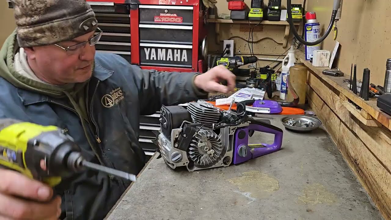 Zenoah 63cc clone teardown part 1