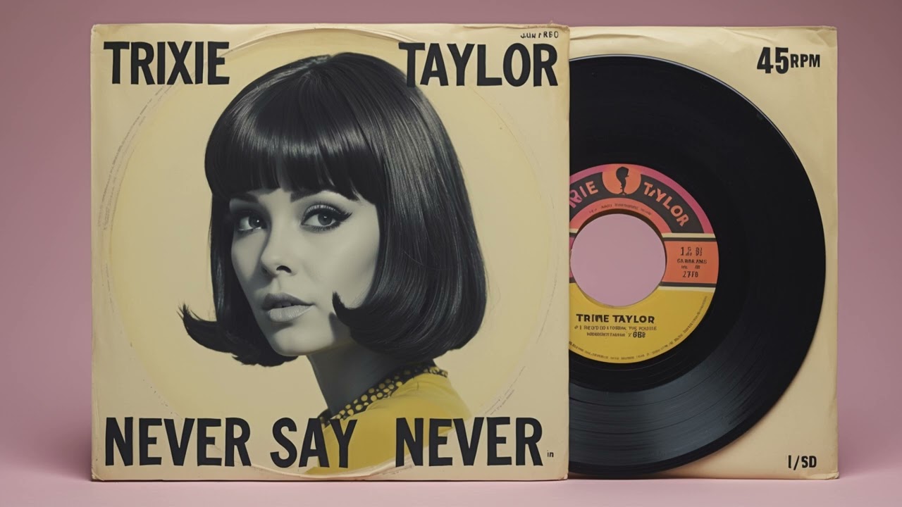 ✨ Trixie Taylor – “Never Say Never” | A Bright & Bold 1960s Pop Declaration