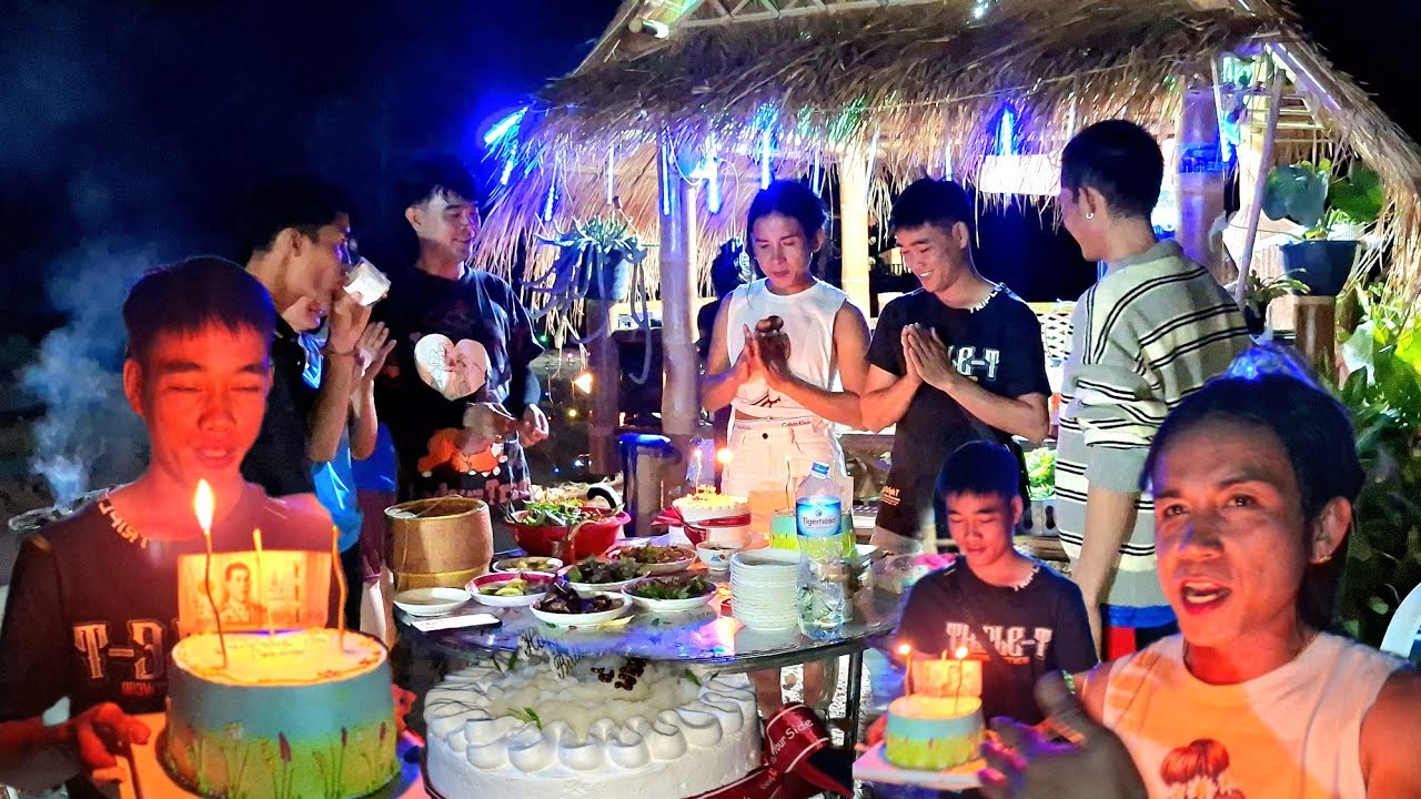  ขอบคุณเอื้อยหลายๆๆที่จัดวันเกีดไห้บ่าวน้ำ...