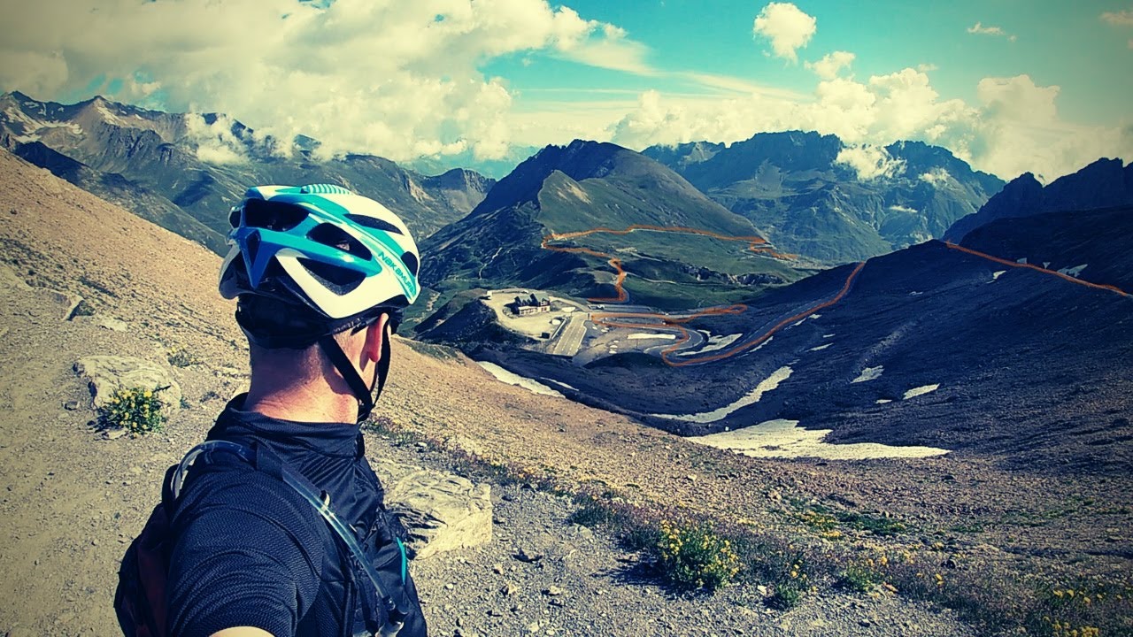Ascension du Galibier depuis Valloire par cycliste débutant en caméra embarquée