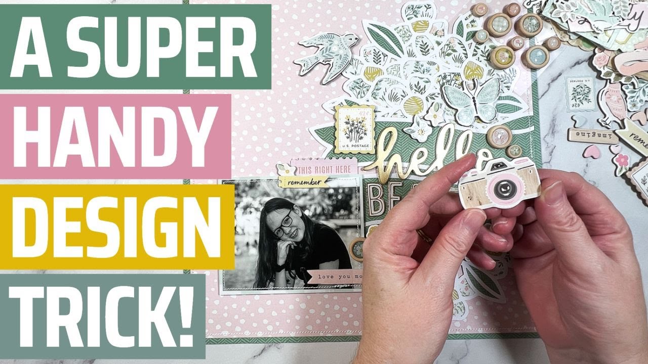 Try this SIMPLE Vertical Design Trick for Stunning Scrapbook Pages!