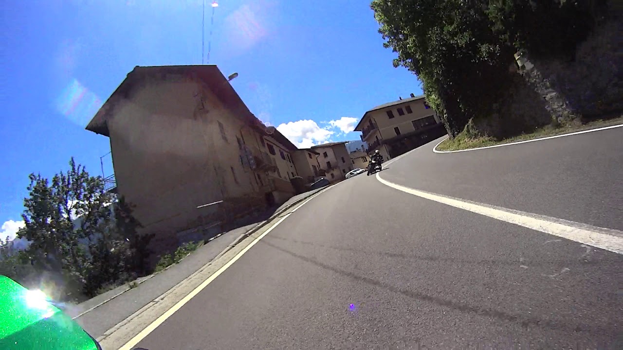 Discesa moncenisio con highside all’ultima curva ⚠️😳