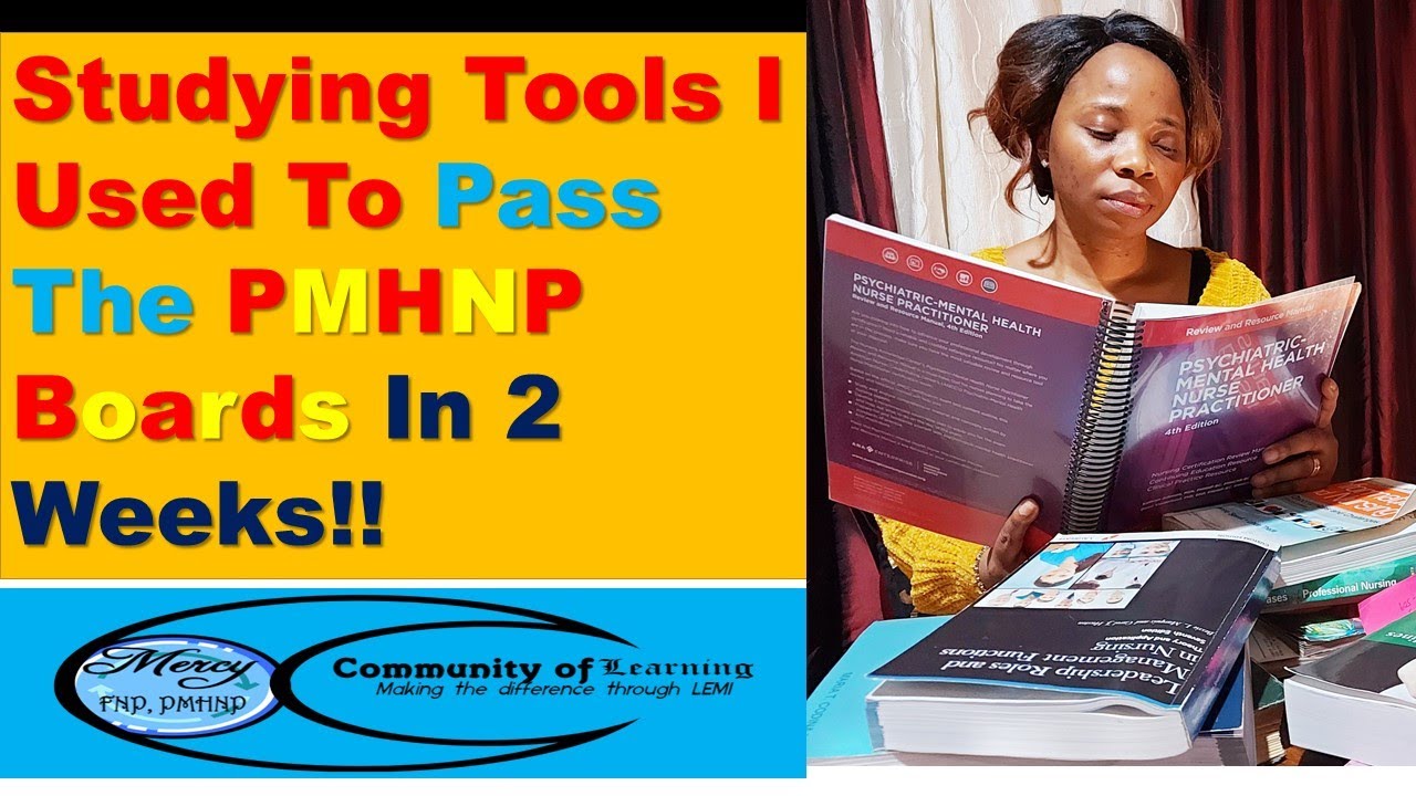 Studying Tools I Used To Pass The PMHNP Boards in 2 Weeks [3/3]!!