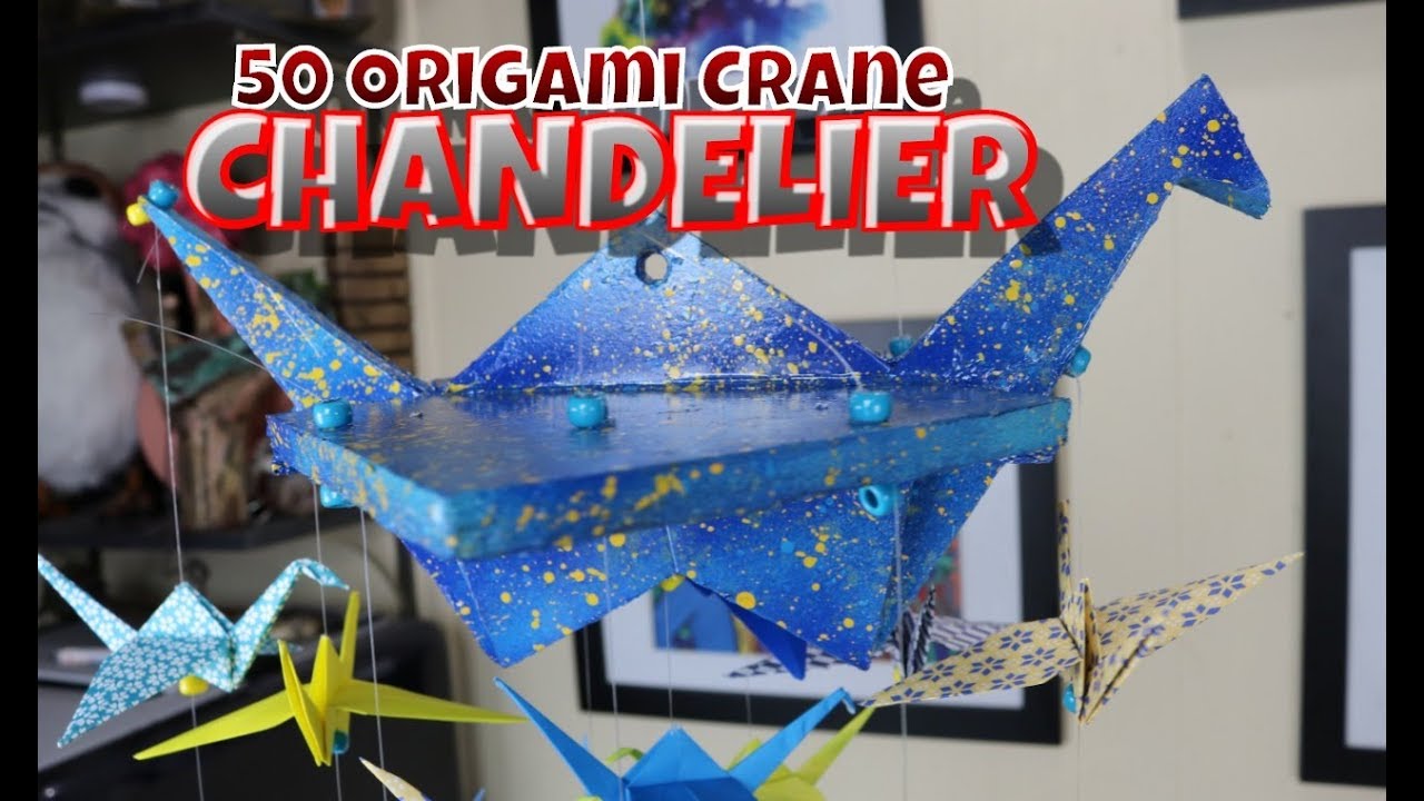 50 Crane Chandelier