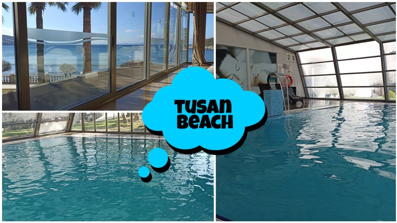 KUŞADASI'NDA KIŞ TATİLİ 💯 TUSAN BEACH DE KAFA DİNLEME 🥰TATİL VLOG