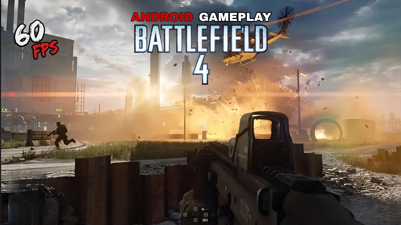 Battlefield 4 Android Gameplay High Graphics 1080p60Fps!
