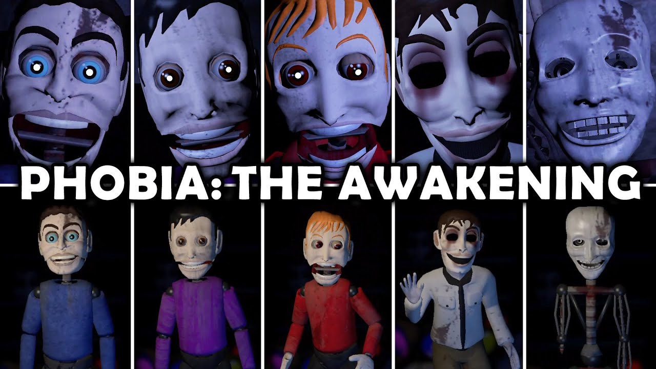 Phobia: The Awakening - All Jumpscares & Gallery Unlocked!