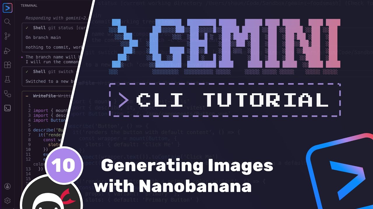 Учебное пособие по Gemini CLI №10 — Использование расширения Nanobanana